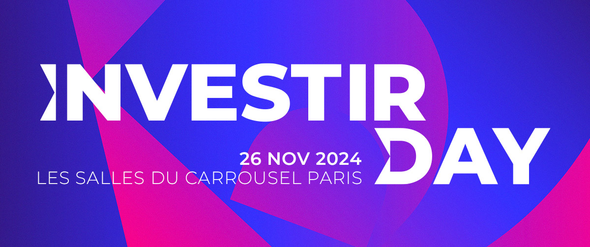 Investir Day | 26 novembre 2024 | Carrousel du Louvre